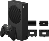 Xbox Series S 1TB Black + BlueBuilt Rechargeable Batteries Xbox Series X and Xbox Series S Console