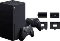 Xbox Series X + Second Controller Black + BlueBuilt Rechargeable Batteries Xbox Series X and Xbox Series S Console