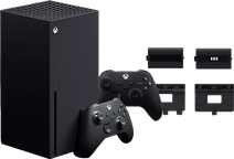 Xbox Series X + Tweede Controller Zwart + BlueBuilt Oplaadbare Batterijen Xbox Series X en Xbox Series S Console