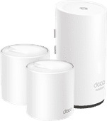 TP-Link Deco X50 2-pack + Deco X50 Outdoor WiFi solution for working from home in a large apartment