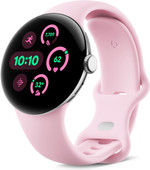 Google Pixel Watch 3 Zilver/Roze 41mm Nest