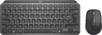 Logitech MX Keys Mini Wireless AZERTY Graphite + Logitech MX Anywhere 3S Compact Black 