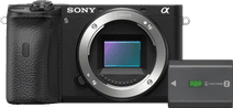 Sony Alpha A6600 + Accu Systeemcamera voor op vakantie