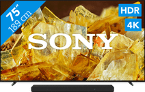 Sony Bravia KD-75X90L (2023) + Soundbar 75 inch tv