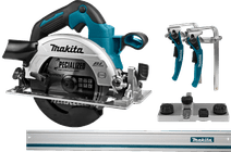 Makita DHS660ZJ (sans batterie) + Makita Rail de Guidage 1500 mm Scie circulaire sur batterie Makita