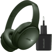 Bose QuietComfort Headphones Groen Limited Edition + Oplader Koptelefoon voor thuis