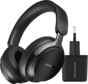 Bose QuietComfort Ultra Casque Audio Noir + Chargeur Casque audio pour le bureau