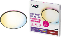 WiZ Plafondlamp Rune - Gekleurd en wit licht - zwart Smart lamp
