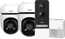 TP-Link Tapo C500 2-pack + Smart Battery Video Doorbell D230S1 IP camera with subscription
