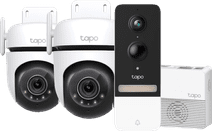 TP-Link Tapo C520WS Lot de 2 + Smart Battery Video Doorbell D230S1 Caméra de sécurité TP-Link Tapo