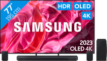 Samsung QD OLED 77S90C (2023) + Soundbar Samsung OLED TV without One Connect Box