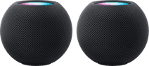 Apple HomePod mini Noir Lot de 2 Bundle d'enceintes à contrôler via une appli