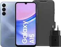 Samsung Galaxy A15 128GB Blauw 4G + Accessoirepakket Samsung Galaxy A15