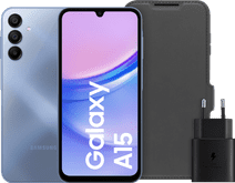 Samsung Galaxy A15 128 Go Bleu 5G + Pack d'Accessoires Samsung Galaxy A15