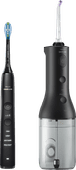 Philips Sonicare DiamondClean 9000 HX3886/43 + Power Flosser Black Smart electric toothbrush with app