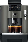 JURA W8 Dark Inox (EA) Machine à café entièrement automatique avec mousseur à lait automatique