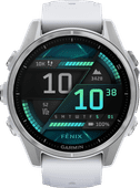 Garmin Fenix 8 Zilver/Wit 43mm Gezondheid horloge