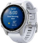 Garmin Fenix 8 Zilver/Wit 43mm Dames smartwatch