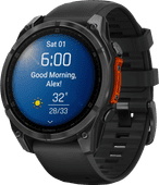 Garmin Fenix 8 Zwart 47mm Hardloop horloge met muziekspeler