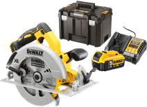 DeWalt DCS572NT-XJ Batterie 5,0 Ah Kit de Démarrage Scie circulaire DeWalt