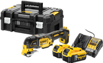 DeWalt DCS356NT-XJ 5.0Ah Battery (2x) Starter Kit Oscillating mult-itool