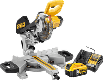 DeWalt DCS365N-XJ 5.0Ah Battery Starter Kit Radial arm saws with sliding function