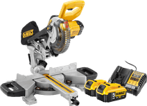 DeWalt DCS365N-XJ 5.0Ah Battery (2x) Starter Kit Cordless radial arm saw