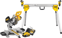 DeWalt DCS365N-XJ 5.0Ah Battery Starter Kit + DeWalt DE7033-XJ Cordless radial arm saw