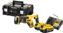 DeWalt DCS367NT-XJ Batterie 5,0 Ah (2x) Kit de Démarrage Scie récipro sur batterie