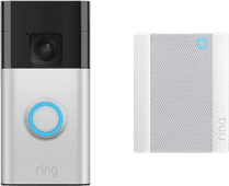 Ring Battery Video Doorbell Nikkel + Chime Sonnette connectée avec abonnement