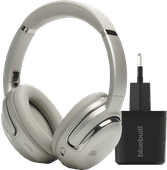 JBL Tour One M2 Champagne + BlueBuilt Chargeur Quick Charge avec Port USB 