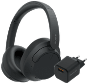Sony WH-CH720N Black + BlueBuilt Quick Charge Charger with USB-A Port 18W Black Sony wireless headphones