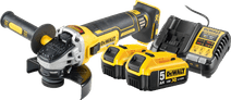 DeWalt DCG405NT-XJ Batterie 5,0 Ah (2x) Kit de Démarrage 
