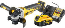 DeWalt DCG405NT-XJ Batterie 5,0 Ah Kit de Démarrage Meuleuse d'angle sans batterie