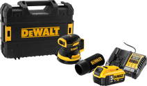 DeWalt DCW210NT-XJ 5,0 Ah Accu Starterspakket Excentrische schuurmachine