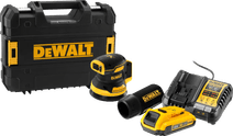 DeWalt DCW210NT-XJ 2,0 Ah Accu Starterspakket Excentrische schuurmachine