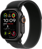 Apple Watch Ultra 2 4G 49 mm Noir Boucle Trail Noir M/L Montre de course à pied avec lecteur de musique