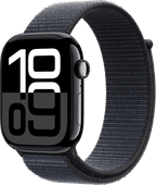 Apple Watch Series 10 4G 46mm Black Sport Watch Strap Apple Watch 4G (Cellular)