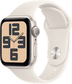 Apple Watch SE 2024 40mm Starlight Sport Band S/M 