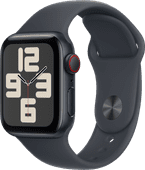 Apple Watch SE 2024 4G 40 mm Minuit Bracelet Sport S/M Apple Watch 4G (Cellular)