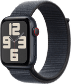 Apple Watch SE 2024 4G 44 mm Minuit Boucle Sport Promotion : Apple