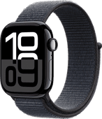 Apple Watch Series 10 42mm Zwart Sport Loop Apple Watch en Airpods