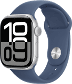 Apple Watch Series 10 42 mm Argent Bracelet Sport M/L Cadeau : sport