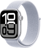 Apple Watch Series 10 42mm Zilver Sport Loop Apple Watch en Airpods