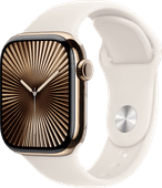 Apple Watch Series 10 4G 42mm Titanium Gold Sport Band S/M Apple Watch 4G (Cellular)