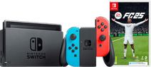 Nintendo Switch Rood/Blauw + EA Sports FC 25 Nintendo Switch