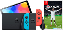 Nintendo Switch OLED Blauw Rood + EA Sports FC 25 Nintendo Switch