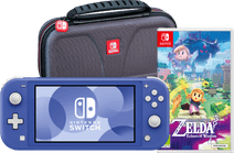 Nintendo Switch Lite Blauw + Zelda: Echoes of Wisdom + Bigben Beschermtas Nintendo Switch