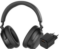 Sennheiser Accentum Plus Black + BlueBuilt Quick Charge Charger with USB-A Port 18W Black Wireless headphones