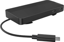 Lenovo USB-C-Travel Dock voor 2 schermen (met adapter) Docking station USB-C aansluiting